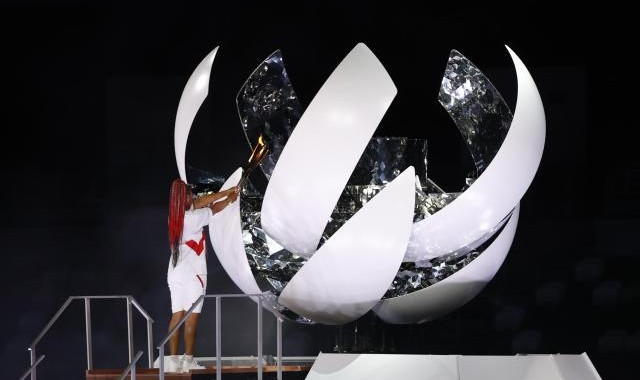 日本海地混血两年前归化 大坂直美点燃东奥主火炬