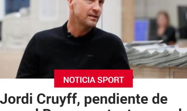 开云官网登录入口-西媒：小克鲁伊夫提友好解约 希望离开深足回巴萨